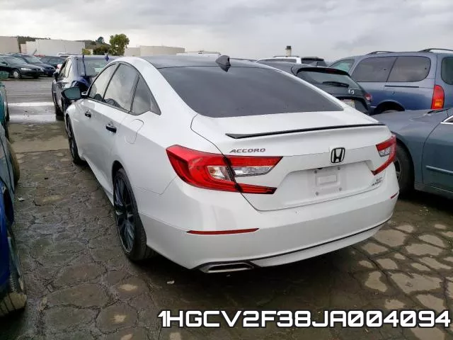 1HGCV2F38JA004094 фото 4