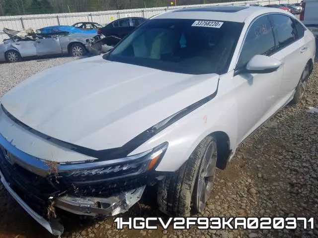 1HGCV2F93KA020371 фото 3