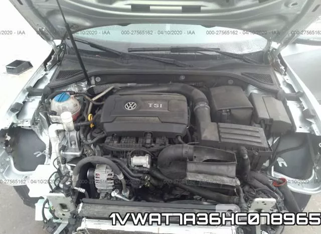1VWAT7A36HC078965 фото 2