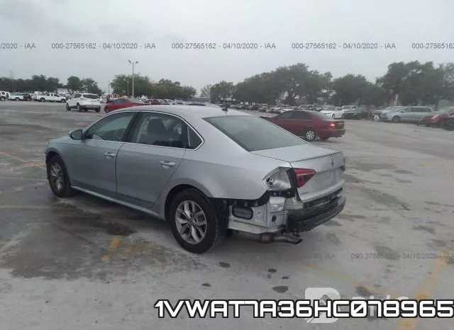 1VWAT7A36HC078965 фото 4