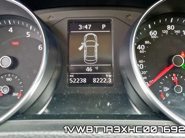 1VWBT7A3XHC007692 фото 9