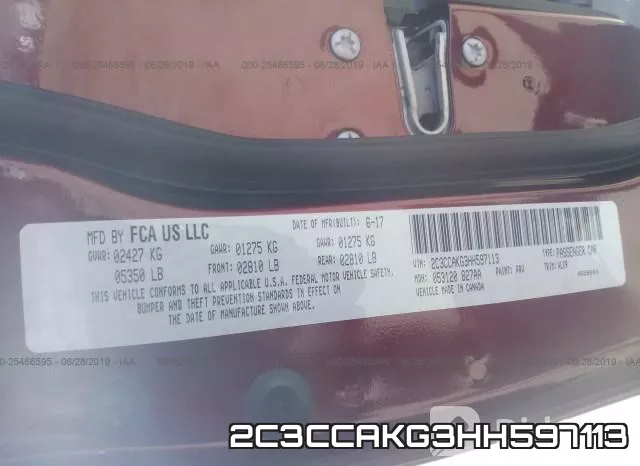2C3CCAKG3HH597113 фото 10