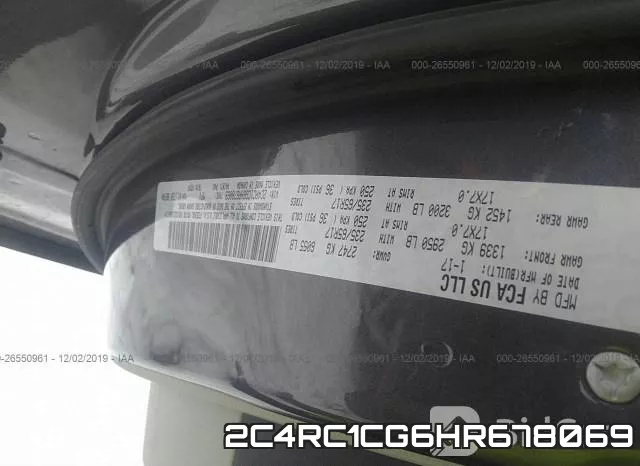 2C4RC1CG6HR678069 фото 10
