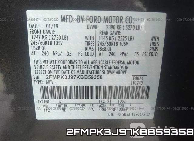 2FMPK3J97KBB59358 фото 10