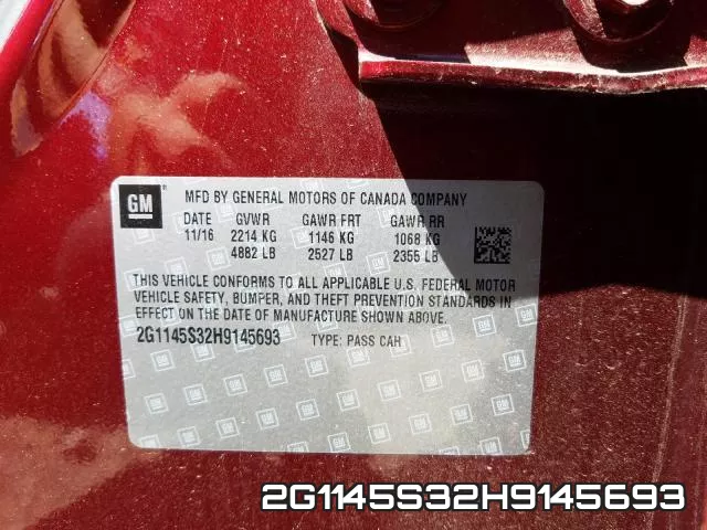 2G1145S32H9145693 фото 2