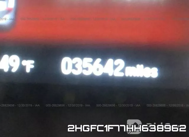 2HGFC1F77HH638962 фото 8