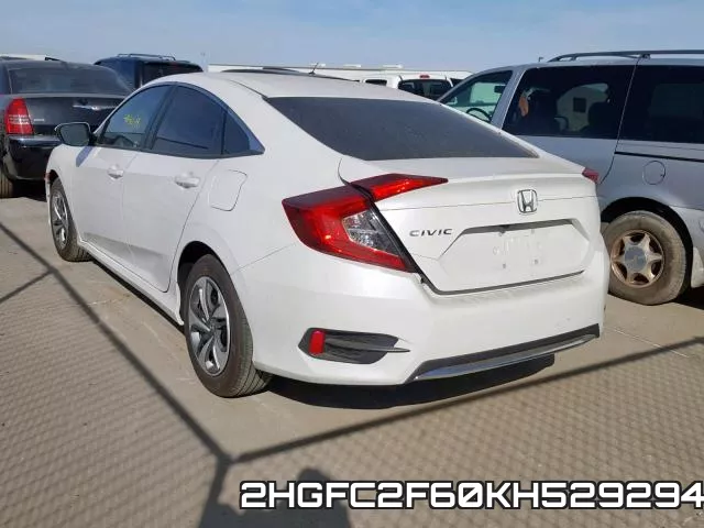 2HGFC2F60KH529294 фото 4
