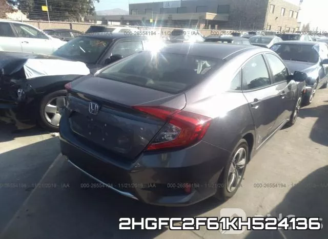 2HGFC2F61KH524136 фото 5