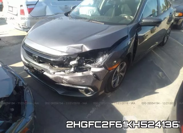 2HGFC2F61KH524136 фото 7