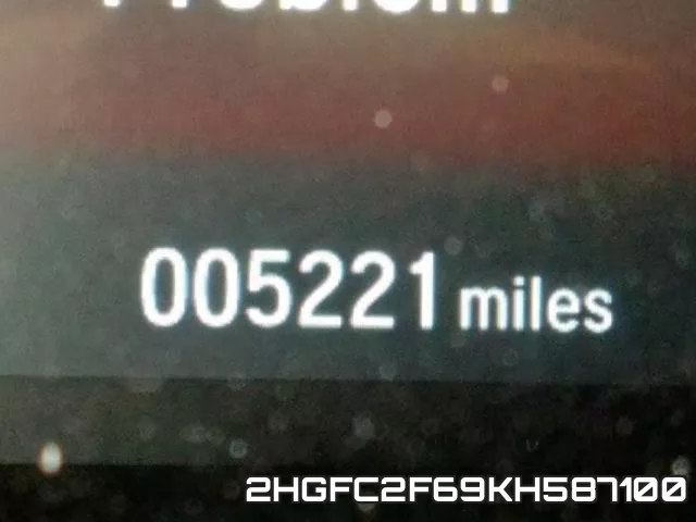 2HGFC2F69KH587100 фото 9