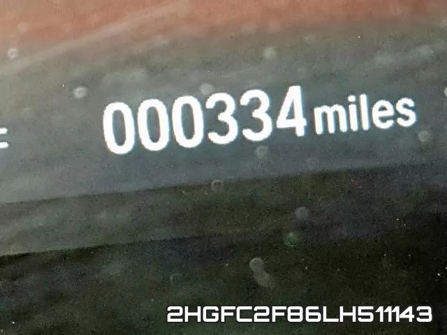 2HGFC2F86LH511143 фото 9