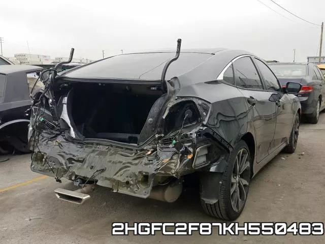 2HGFC2F87KH550483 фото 5