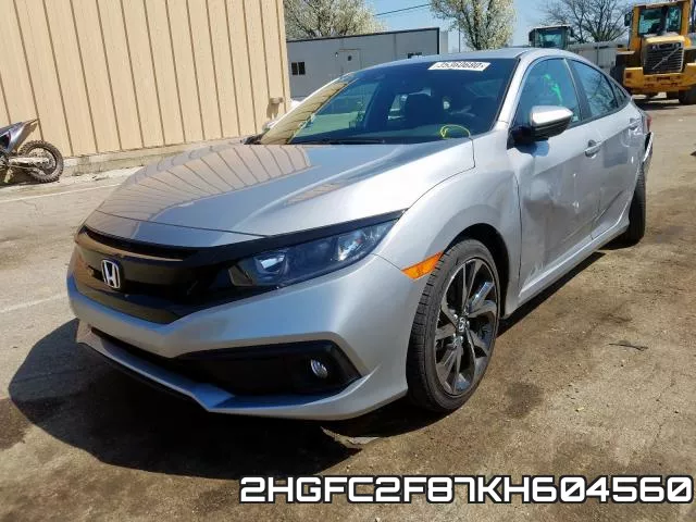 2HGFC2F87KH604560 фото 3