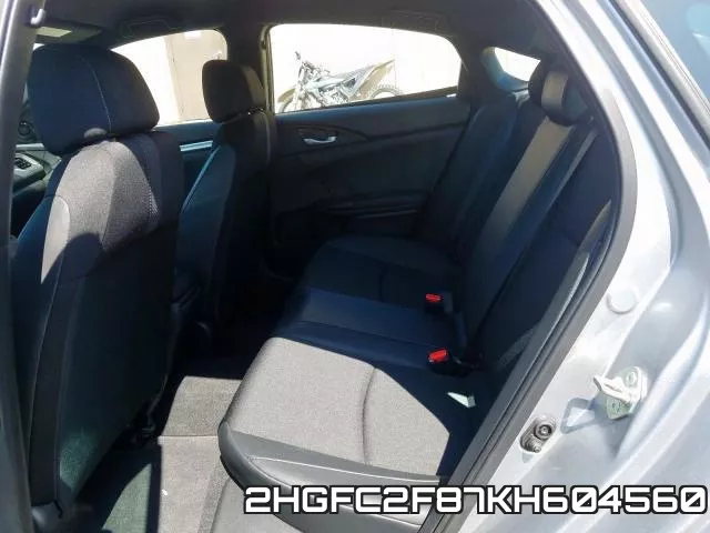 2HGFC2F87KH604560 фото 7