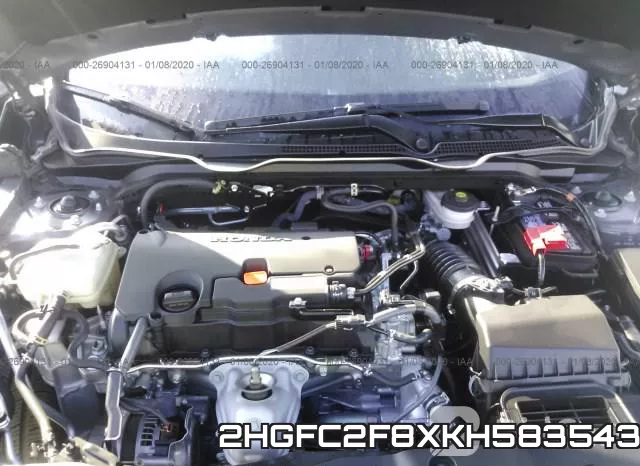 2HGFC2F8XKH583543 фото 2
