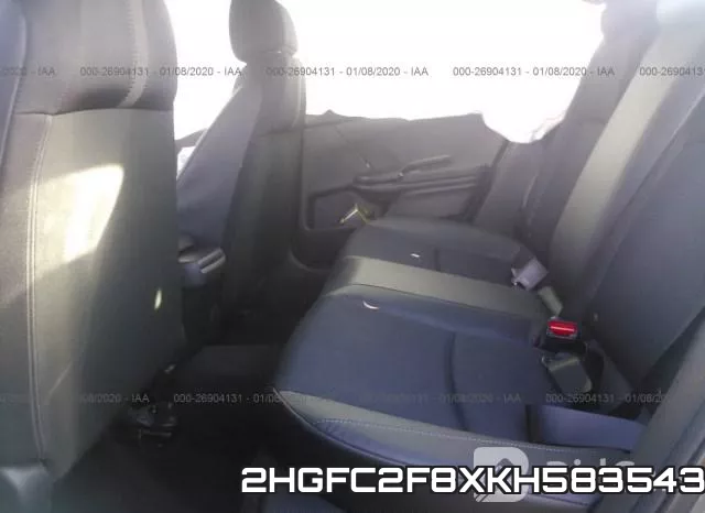 2HGFC2F8XKH583543 фото 9