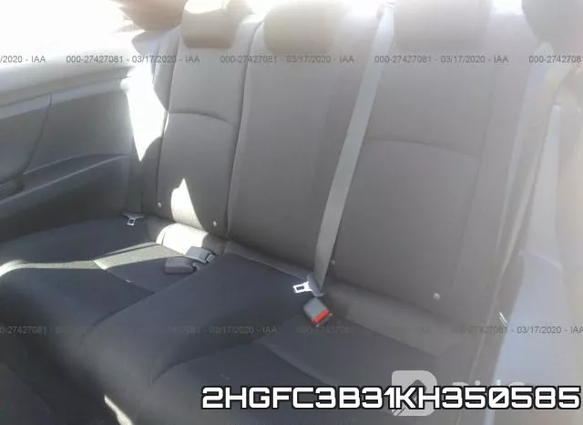 2HGFC3B31KH350585 фото 9