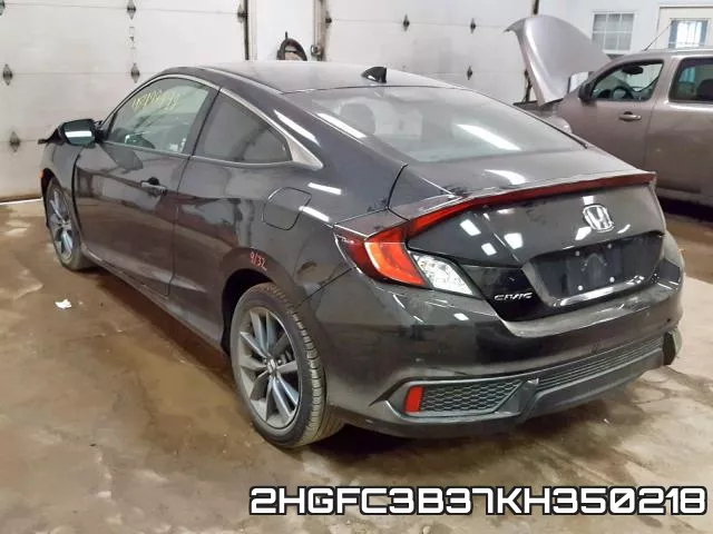 2HGFC3B37KH350218 фото 4