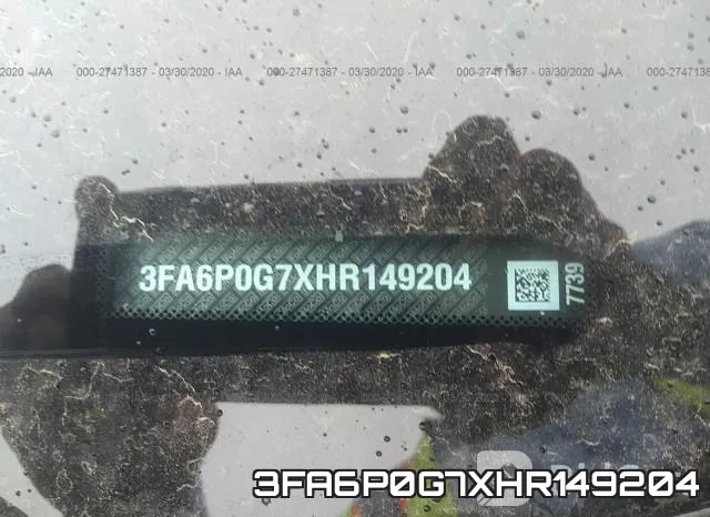 3FA6P0G7XHR149204 фото 10