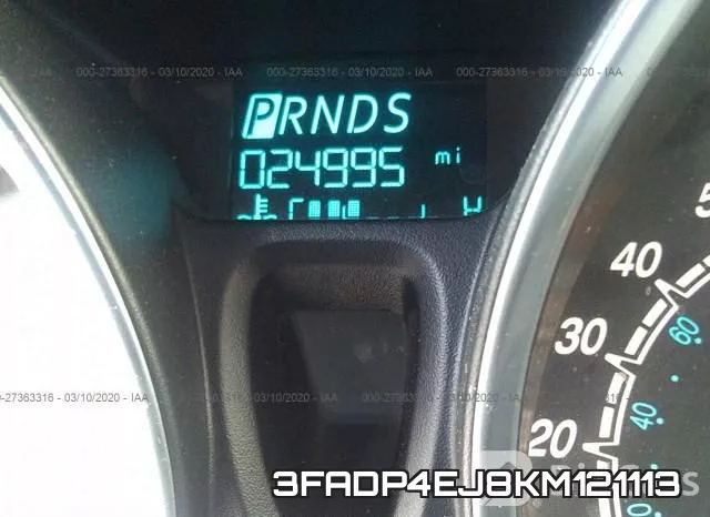 3FADP4EJ8KM121113 фото 8