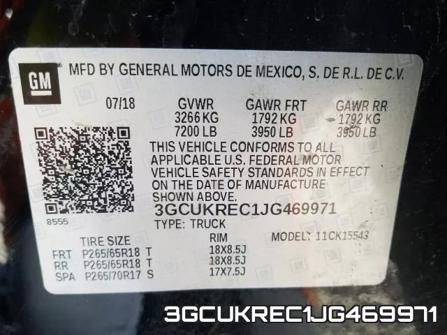 3GCUKREC1JG469971 фото 2