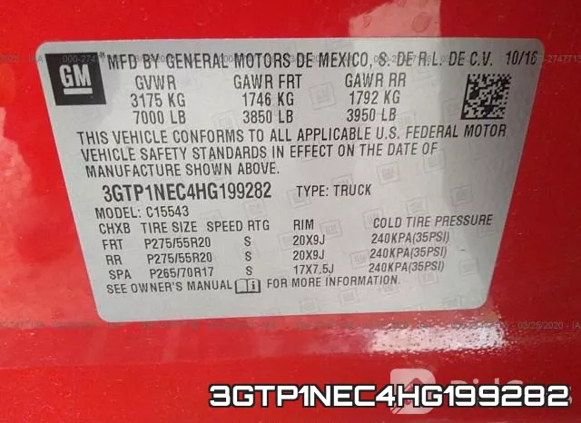 3GTP1NEC4HG199282 фото 10