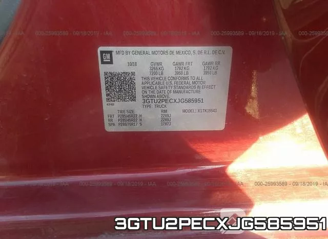3GTU2PECXJG585951 фото 10
