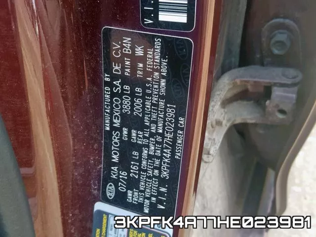 3KPFK4A77HE023981 фото 2