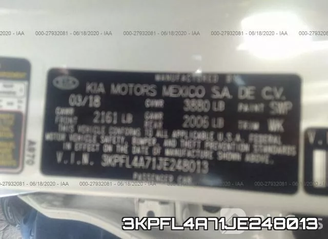 3KPFL4A71JE248013 фото 10