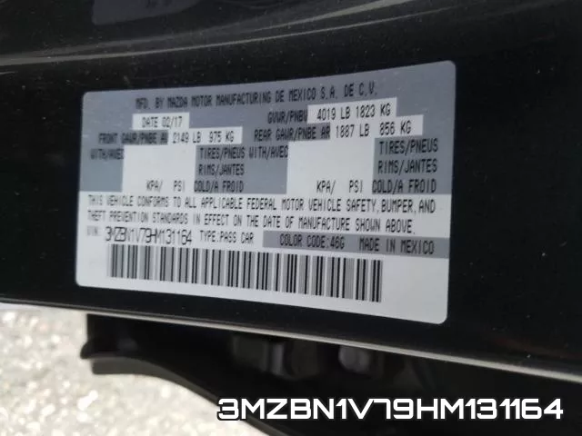 3MZBN1V79HM131164 фото 2
