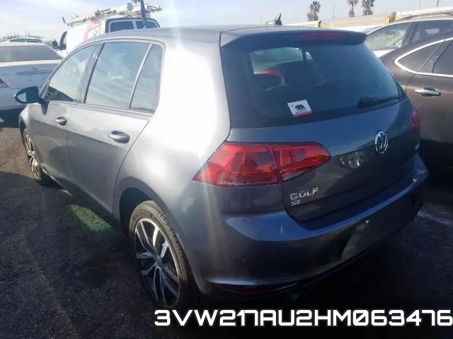 3VW217AU2HM063476 фото 4