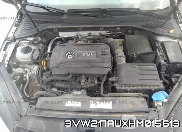 3VW217AUXHM015613 фото 2