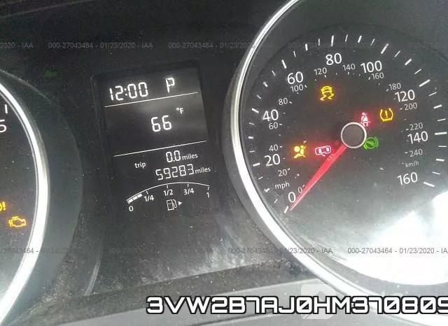 3VW2B7AJ0HM370809 фото 8