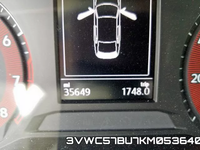 3VWC57BU7KM053640 фото 9