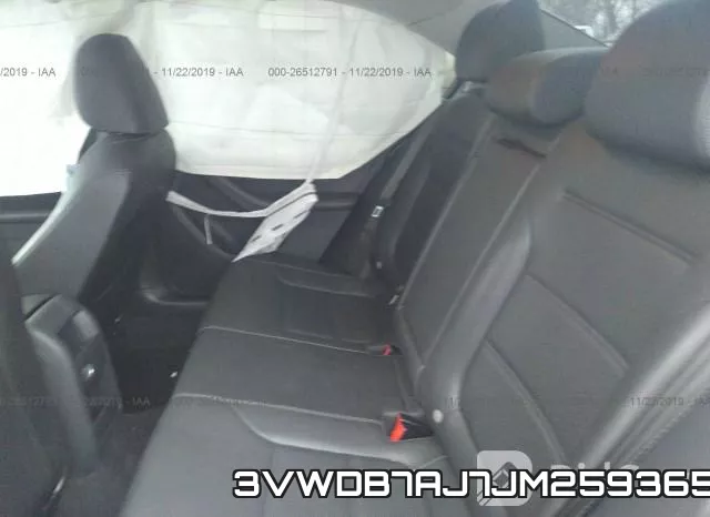 3VWDB7AJ7JM259365 фото 9
