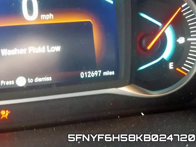 5FNYF6H58KB024720 фото 9