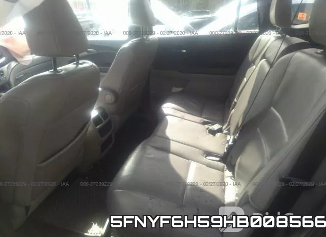 5FNYF6H59HB008566 фото 9