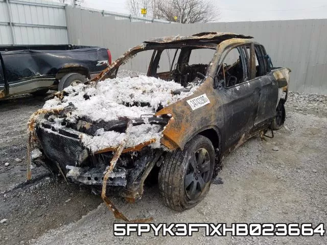 5FPYK3F7XHB023664 фото 3