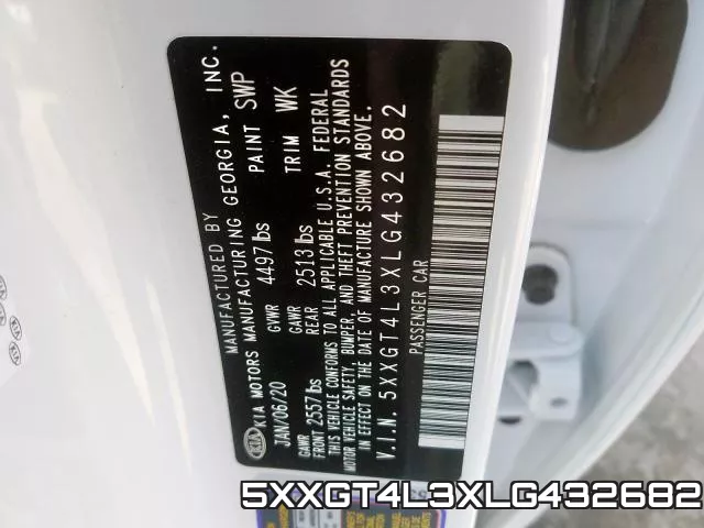 5XXGT4L3XLG432682 фото 2