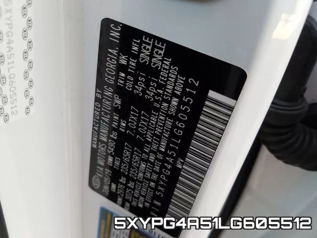 5XYPG4A51LG605512 фото 2