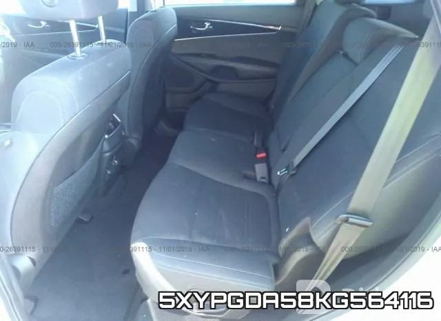 5XYPGDA58KG564116 фото 9