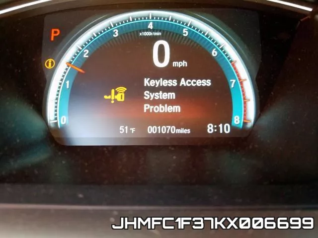 JHMFC1F37KX006699 фото 9