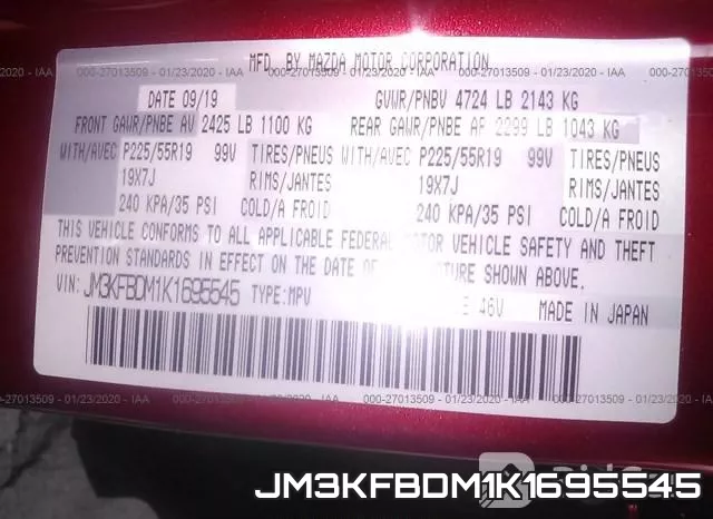 JM3KFBDM1K1695545 фото 10