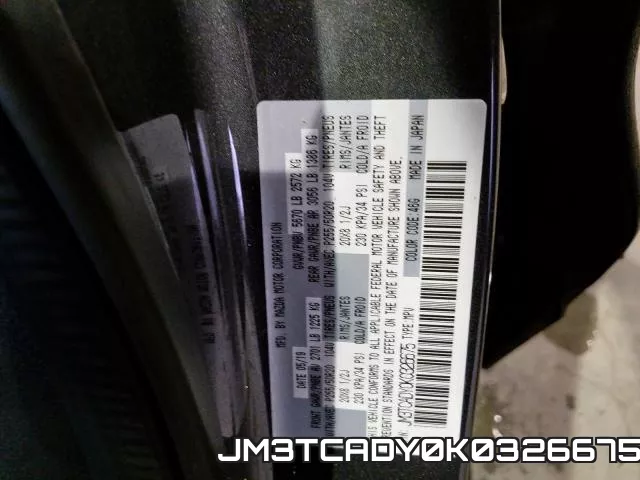 JM3TCADY0K0326675 фото 2