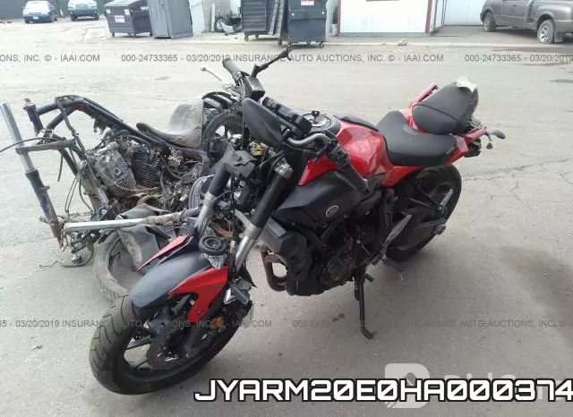 JYARM20E0HA000374 фото 3