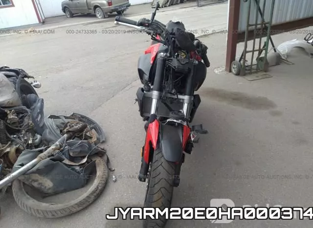 JYARM20E0HA000374 фото 6
