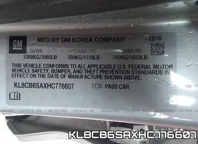 KL8CB6SAXHC776607 фото 10