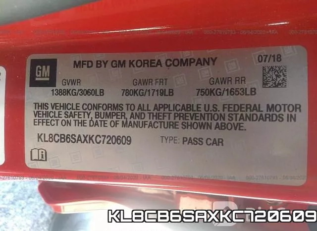 KL8CB6SAXKC720609 фото 10
