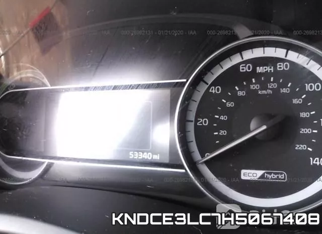 KNDCE3LC7H5067408 фото 8
