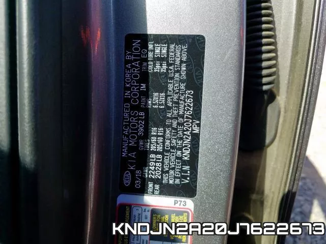 KNDJN2A20J7622673 фото 2
